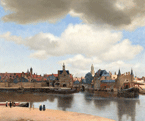 Gezicht op Delft - Vermeer